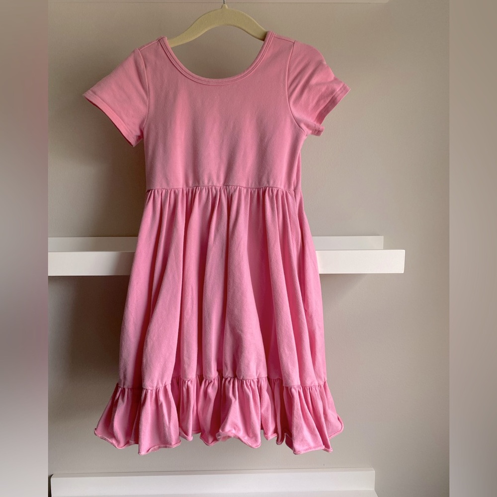 Girlhood Little Stocking Co twirl dress 5T EUC